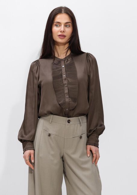 Taupe NEO NOIR Blouses ZOLA BLOUSE - large