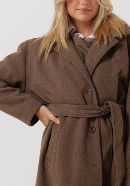 Bruine MSCH COPENHAGEN Mantel KEOLA SECILIA WOOL JACKET - large