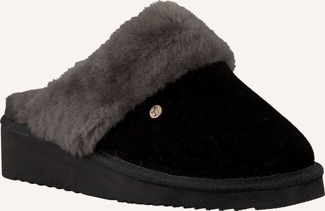Zwarte WARMBAT Pantoffels ALICE Zwarte WARMBAT Pantoffels ALICE - large