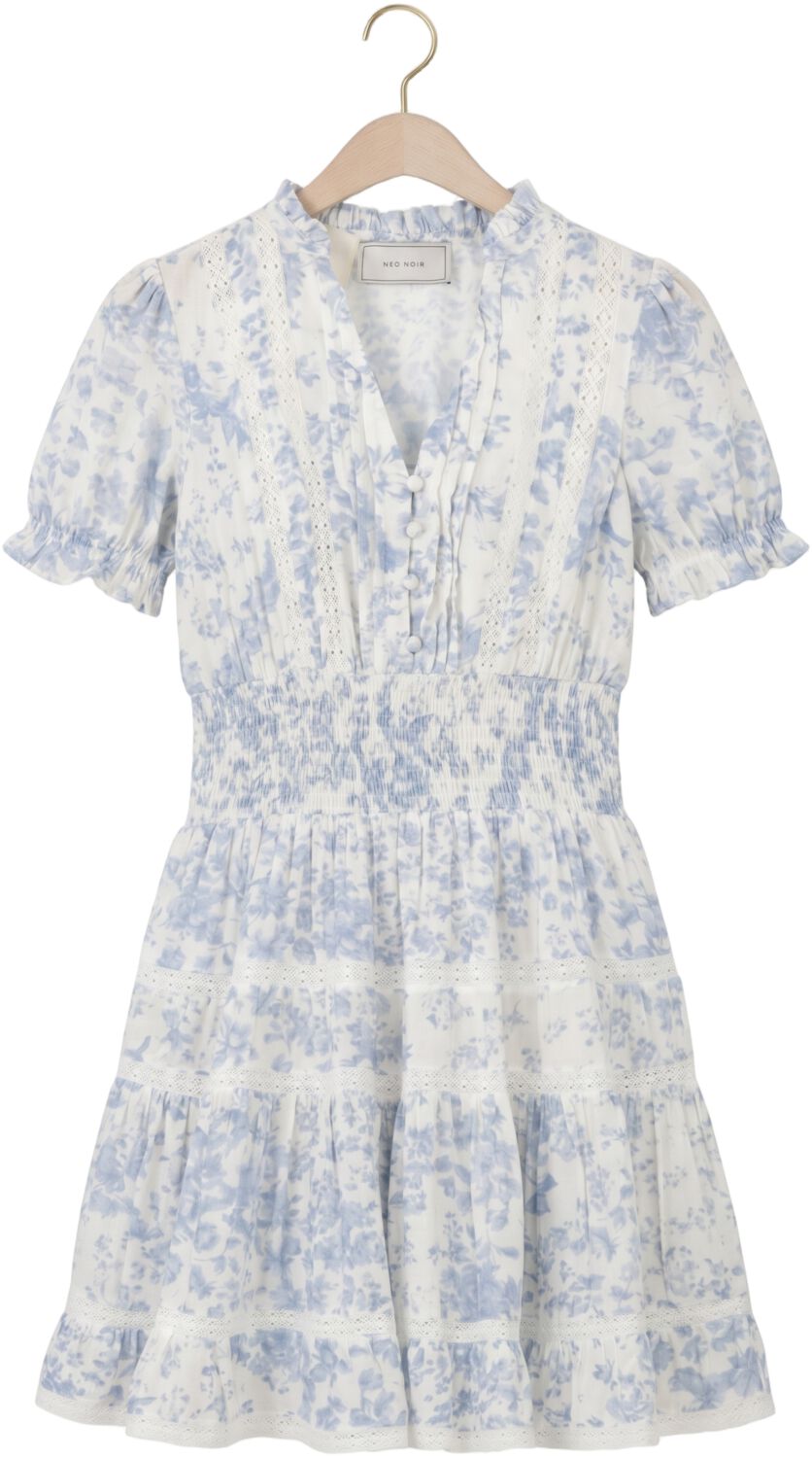 Neo Noir Dames Jurken Constance Porcelain Dress - Gebroken Wit, foto 2