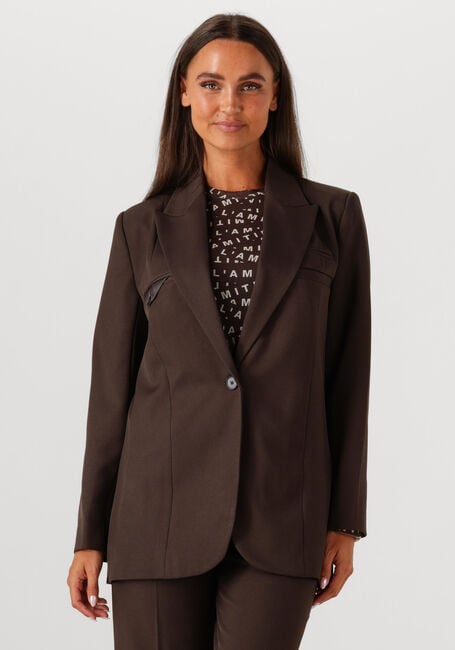 Bruine HAUTE L'AMITIÉ Gilet PREMIERE SINGLE BLAZER - large