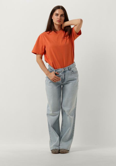 Oranje ANOTHER LABEL T-shirt GAURE T-SHIRT - large