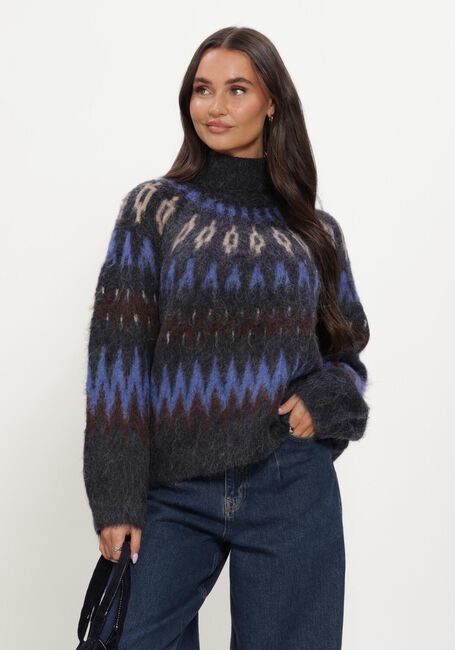 Multi OBJECT Trui OBJJAADE DIANA L/S LO KNIT PULLOVER 147 - large