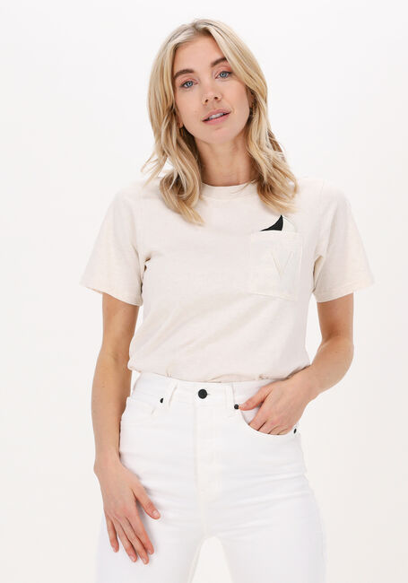 Beige JOSH V T-shirt DORIE POCKET - large