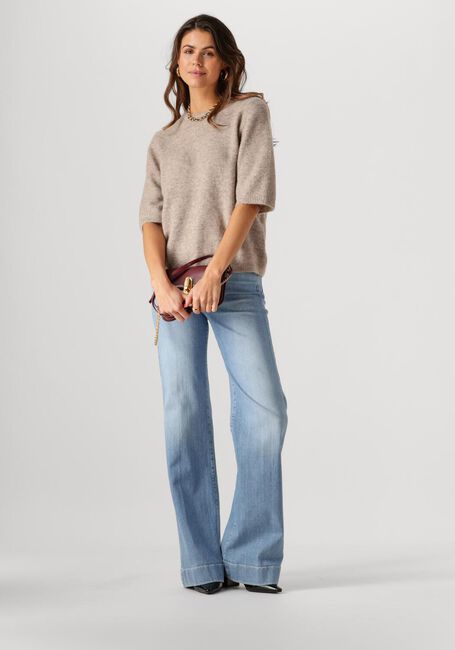 Lichtblauwe 7 FOR ALL MANKIND Wide jeans MODERN DOJO BLOOM - large