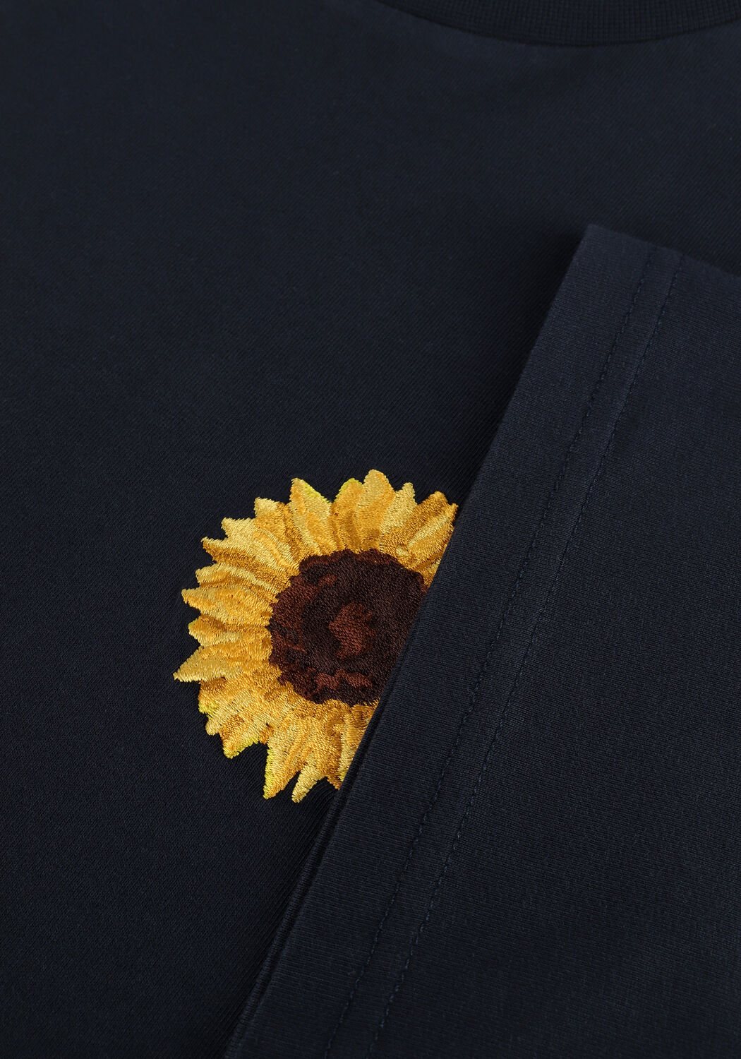 Blauwe FOR&Eacute;T T-shirt PLANT - large