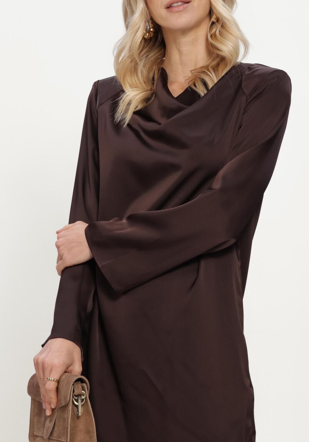 INWEAR Dames Jurken Oliveiw Short Dress Bruin