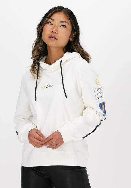Witte NATIONAL GEOGRAPHIC Sweater HOODY WITH CORD - large