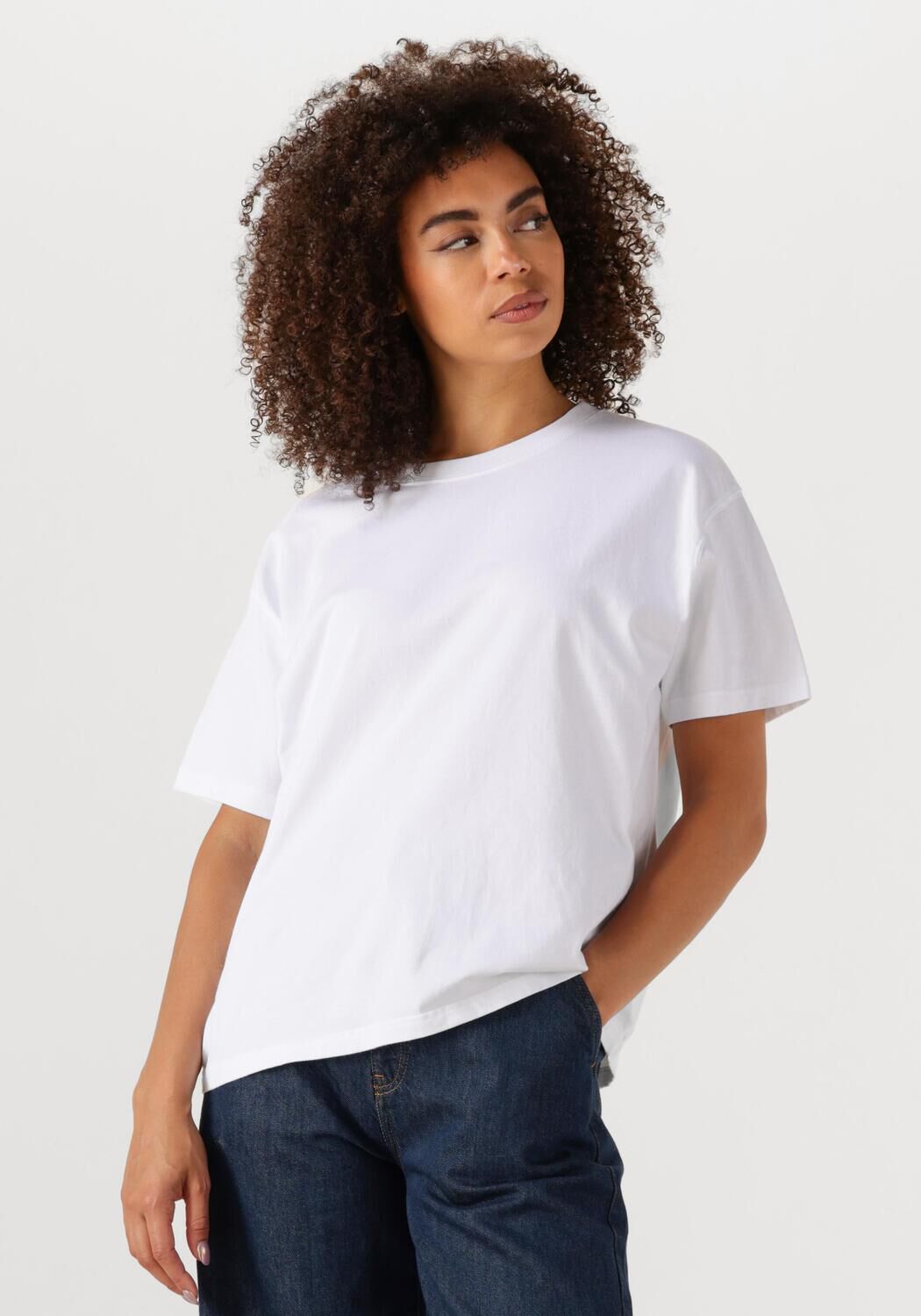American vintage Fizvalley T-shirts in het wit White Dames
