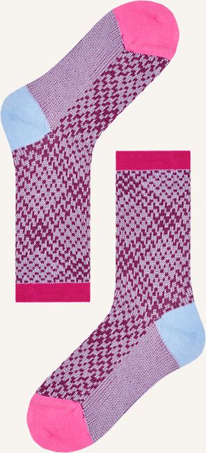 Roze HAPPY SOCKS Sokken HYSTERIA ROSA CREW SOCK Roze HAPPY SOCKS Sokken HYSTERIA ROSA CREW SOCK - large