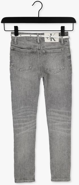 Grijze CALVIN KLEIN Skinny jeans SKINNY HR LIGHT WASH GREY STR - large