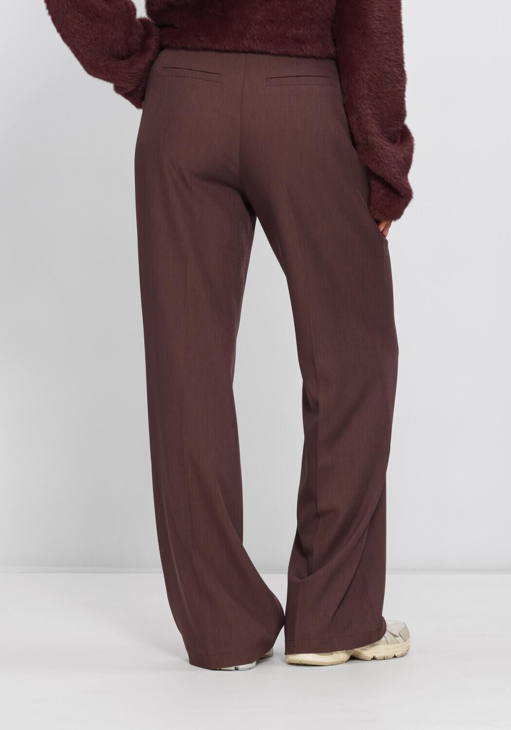 Bruine HARPER & YVE Wijde broek ANNA-PA - large