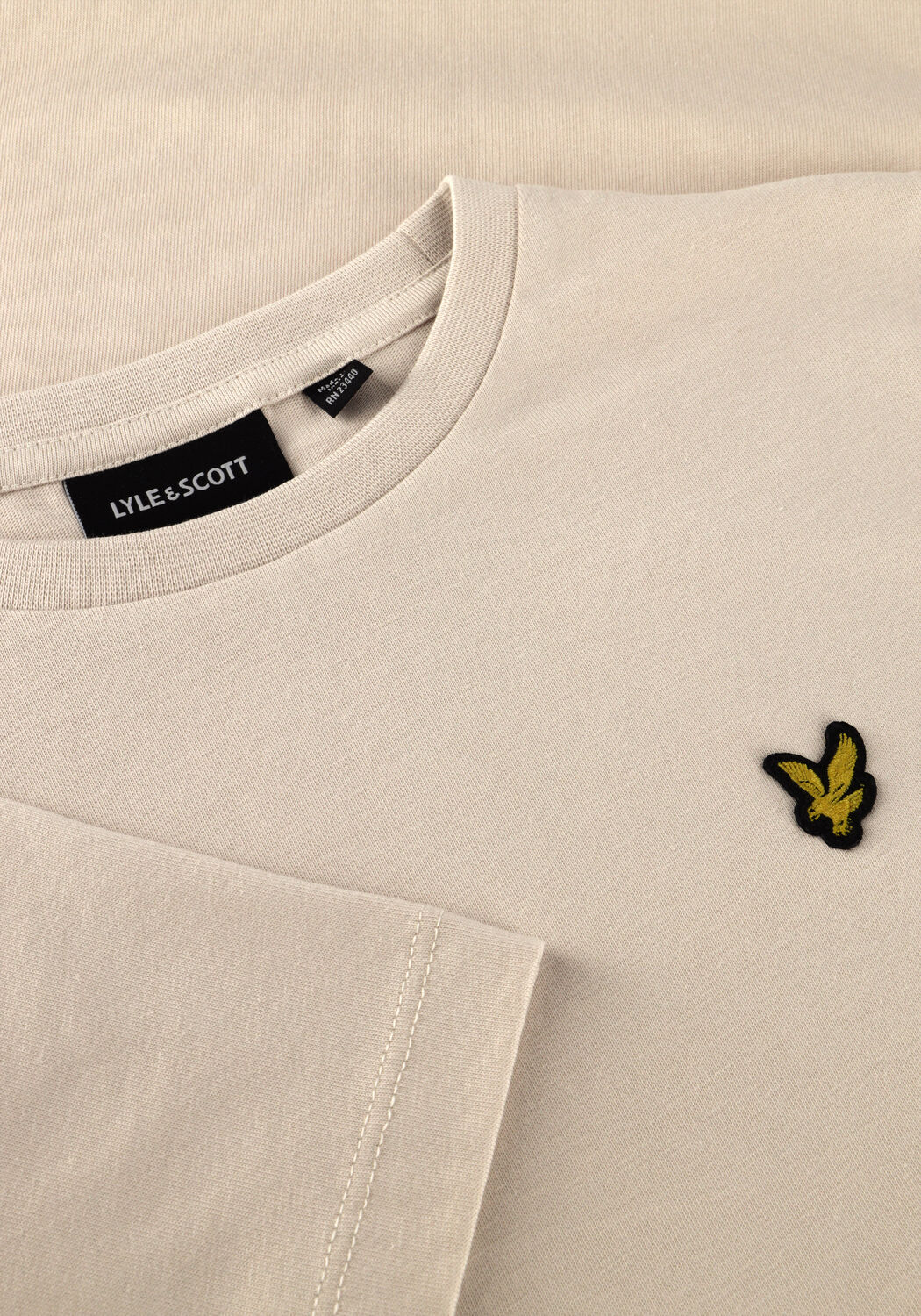 Ecru LYLE & SCOTT T-shirt PLAIN T-SHIRT - large