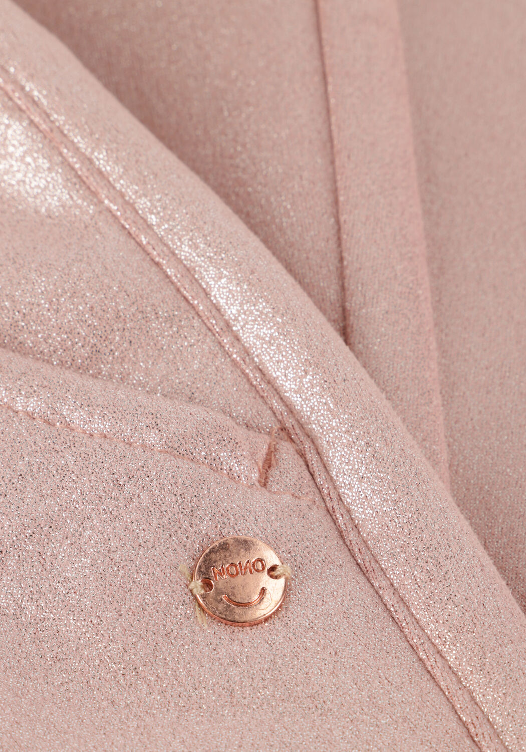 Lichtroze NONO Flared broek SOY FLARED COATED PANTS - large