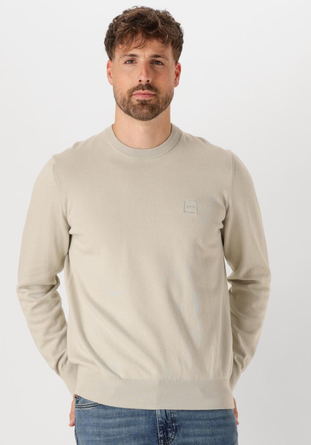 BOSS ORANGE Heren Truien & Vesten Kanovano_s 10265856 01 Beige