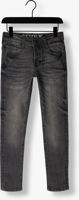 Grijze RETOUR Skinny jeans TOBIAS DUSTY GREY - large