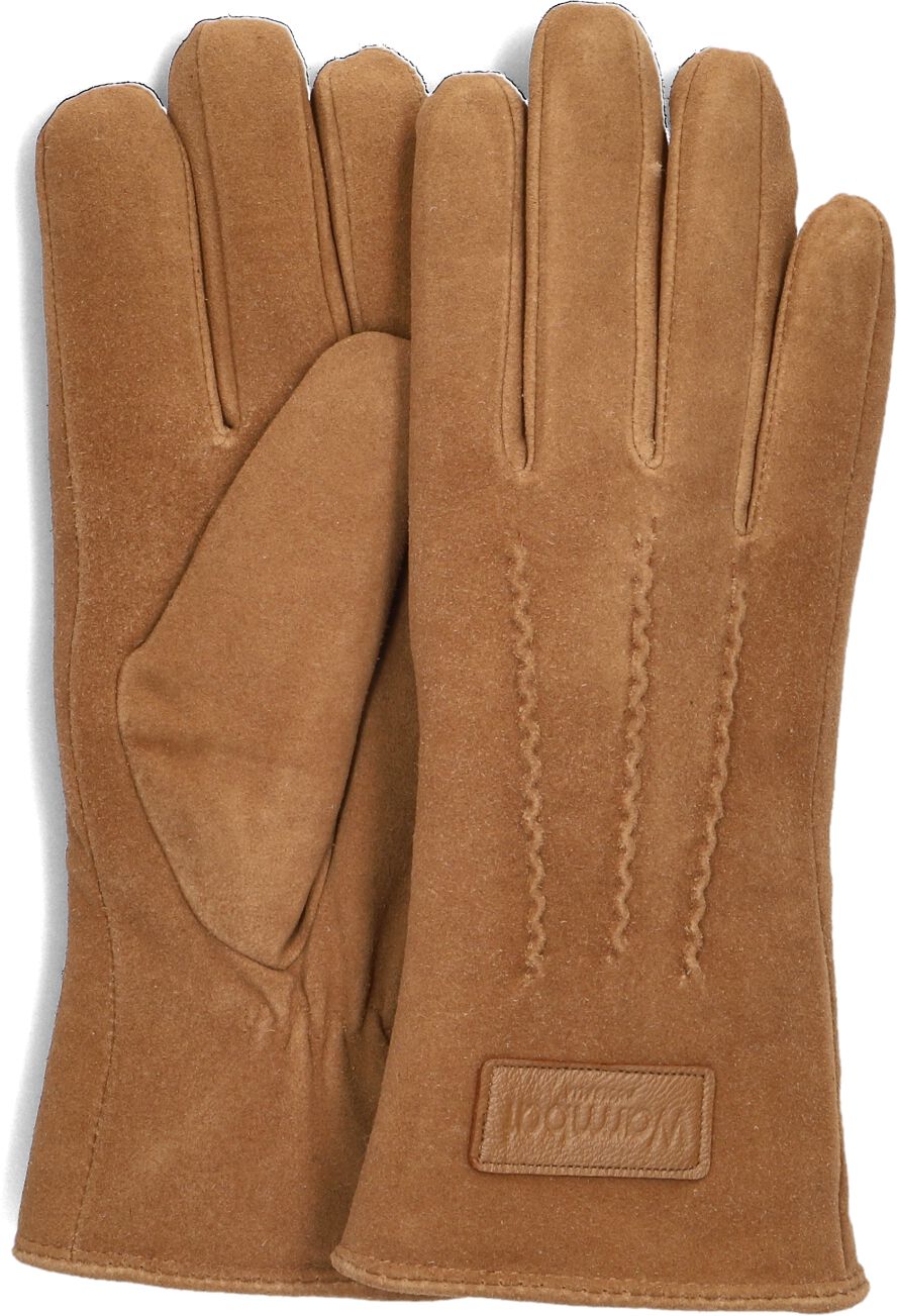 Warmbat Suède handschoenen voor vrouwen Brown Dames