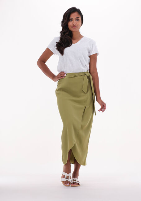 Groene ANOTHER LABEL Midirok BRYN SKIRT Groene ANOTHER LABEL Midirok BRYN SKIRT - large