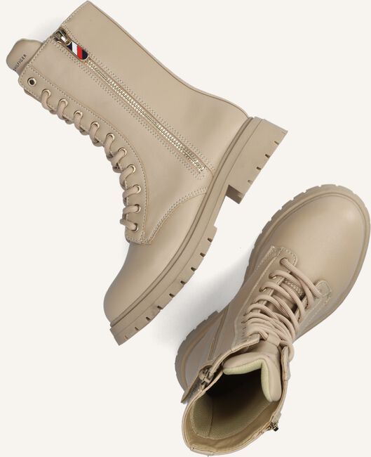 Beige TOMMY HILFIGER Veterboots 32381 Beige TOMMY HILFIGER Veterboots 32381 - large