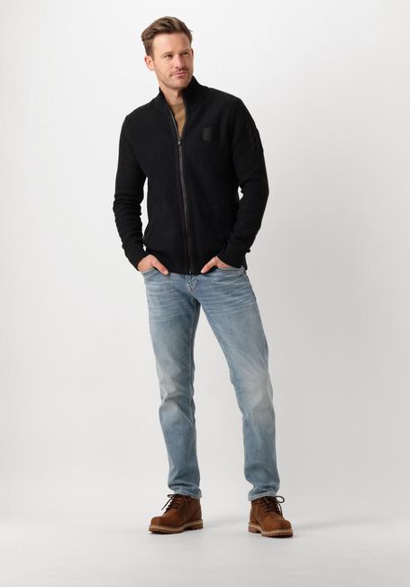 Zwarte PME LEGEND Vest ZIP JACKET COTTON STRUCTURE - large