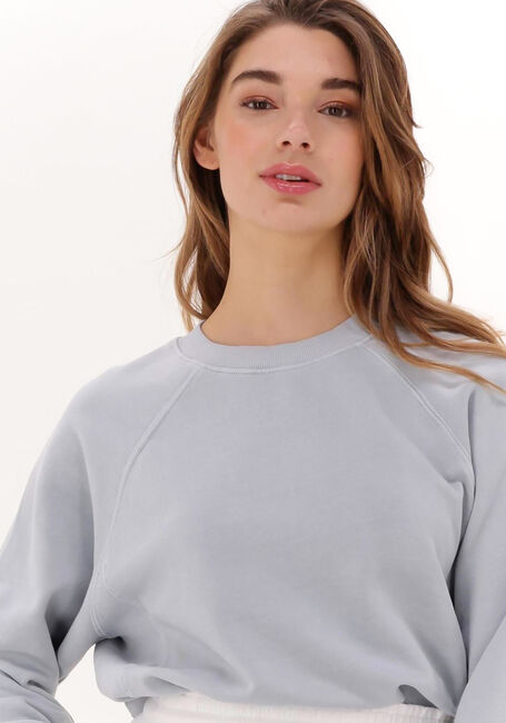 Lichtblauwe ESMÉ STUDIOS Sweater CLEM OVERSIZE SWEATSHIRT - large