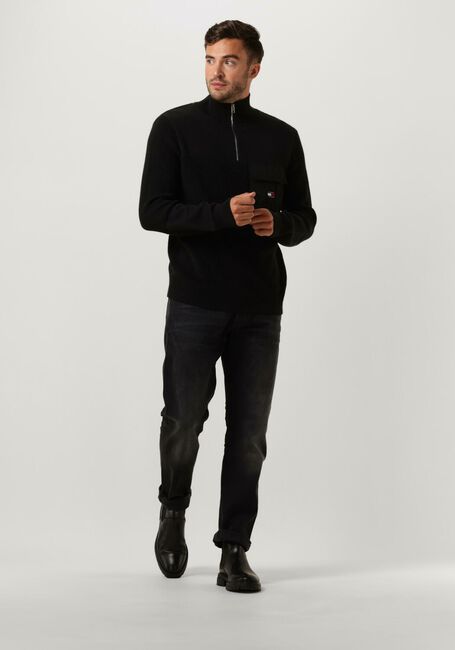 Zwarte TOMMY JEANS Trui TJM CHECK SHERPA LINED OVERSHIRT Zwarte TOMMY JEANS Trui TJM CHECK SHERPA LINED OVERSHIRT - large