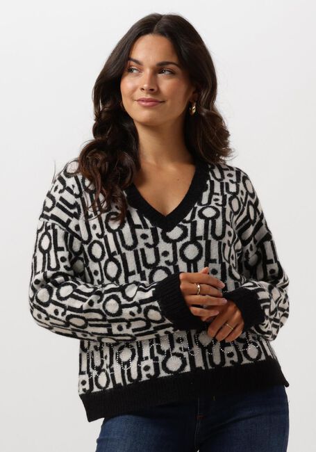 Zwarte LIU JO Trui MAGLIA CHIUSA M/L - large