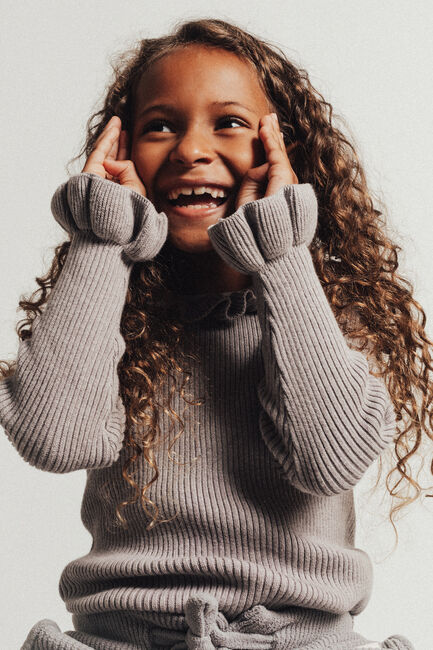 Lila BAJE STUDIO Trui BOW Lila BAJE STUDIO Trui BOW - large