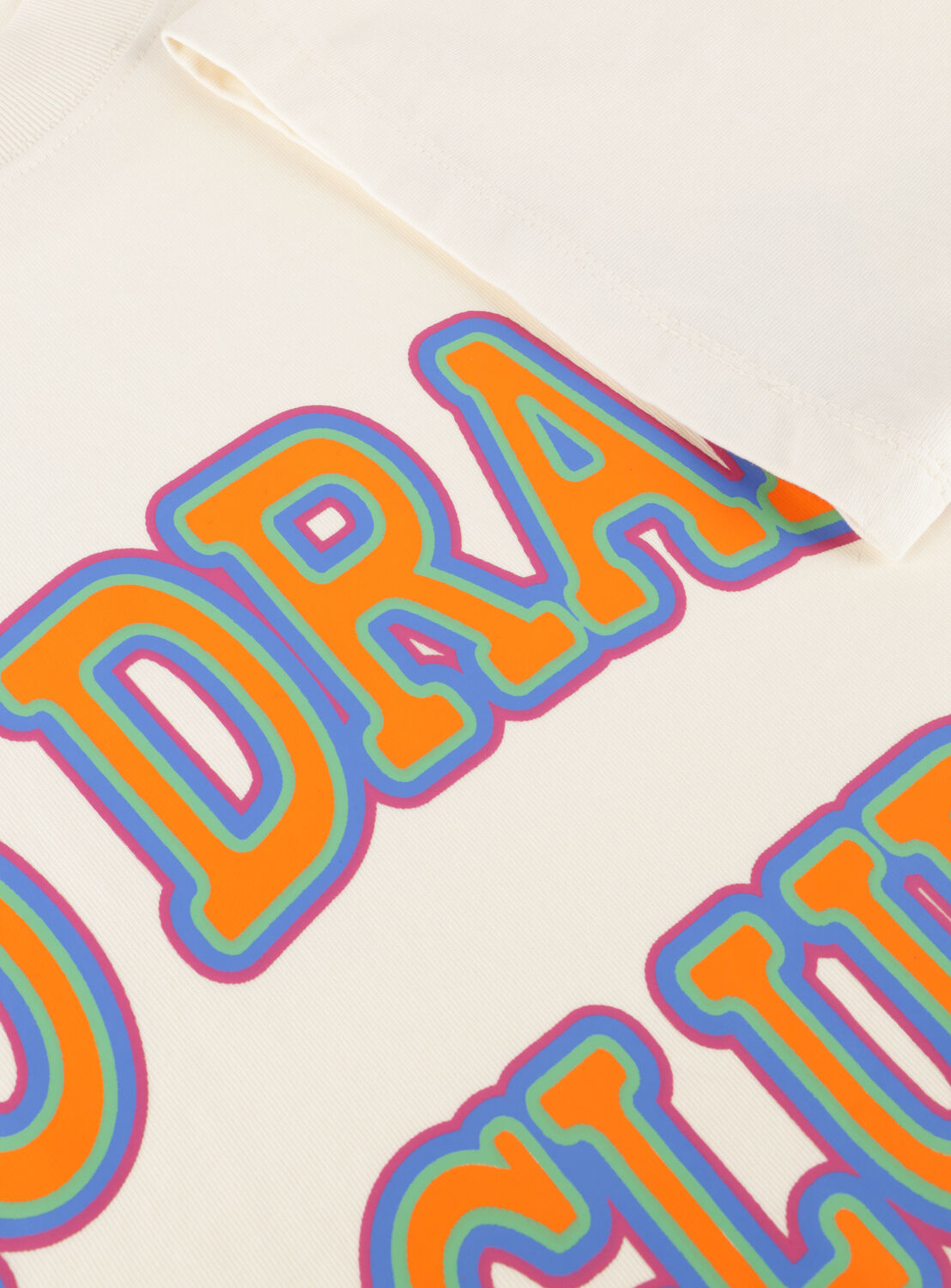 Witte HARPER & YVE T-shirt NODRAMACLUB-SS - large