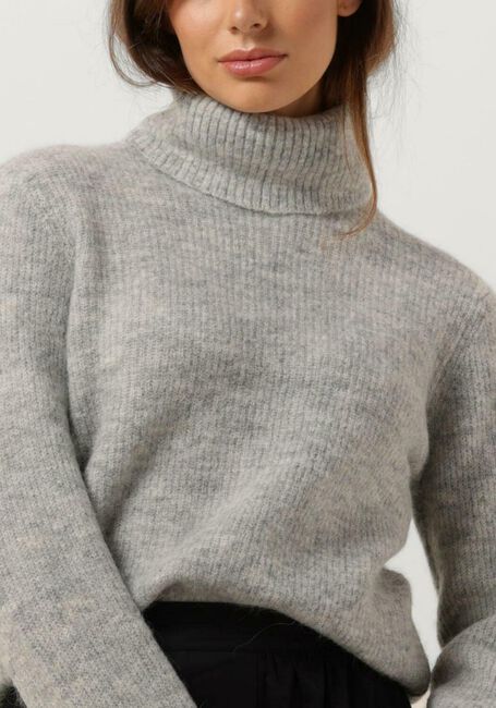 Grijze SELECTED FEMME Vest SIF SISSE LS KNIT CARDIGAN