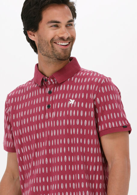 Bordeaux VANGUARD Polo SHORT SLEEVE POLO PIQUE STRETCH - large
