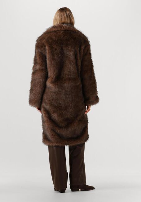 Bruine NOTRE-V Faux fur jas NV-GABRIELLE - large