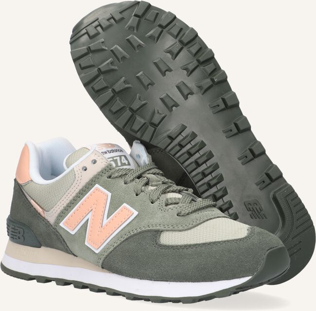 Groene NEW BALANCE Lage sneakers WL574 Groene NEW BALANCE Lage sneakers WL574 - large