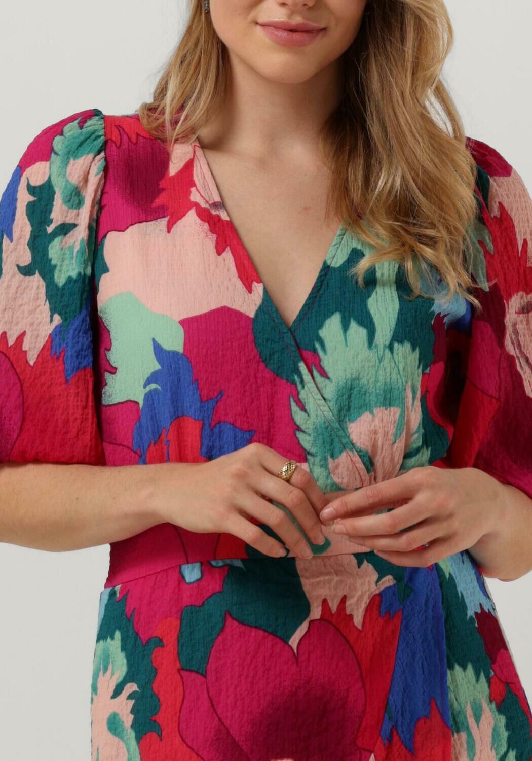 Alix the label snake chiffon dress 2025