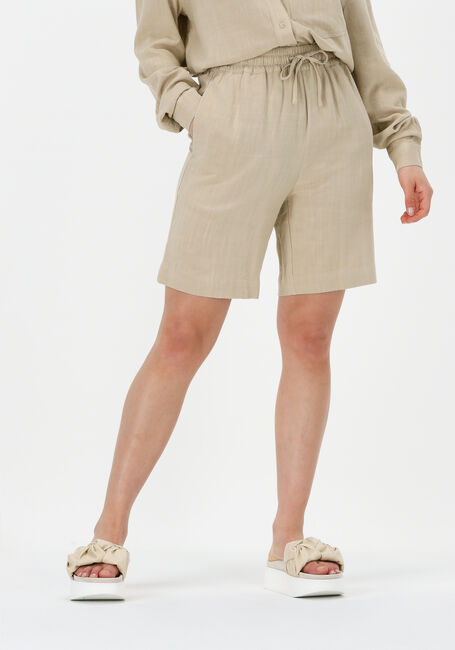 Beige ESMÉ STUDIOS Broeken MAREN LOOSE SHORTS - large