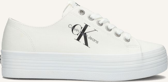 Witte CALVIN KLEIN Lage sneakers VULCANIZED FLATFORM LACEUP Witte CALVIN KLEIN Lage sneakers VULCANIZED FLATFORM LACEUP - large