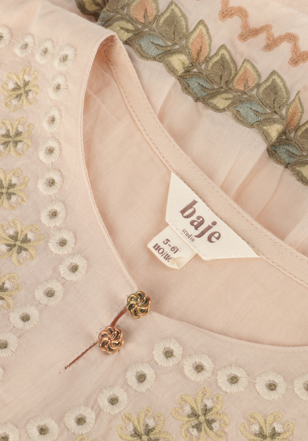 BAJE STUDIO Meisjes Blouses Cima Lichtroze