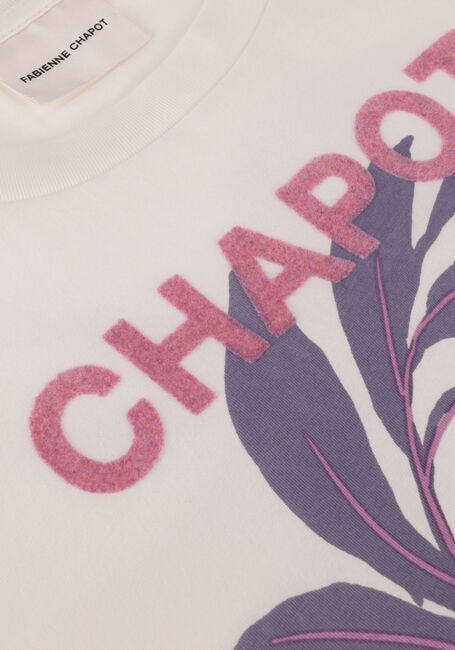 Gebroken wit FABIENNE CHAPOT T-shirt BERNARD PINE T-SHIRT 300 - large