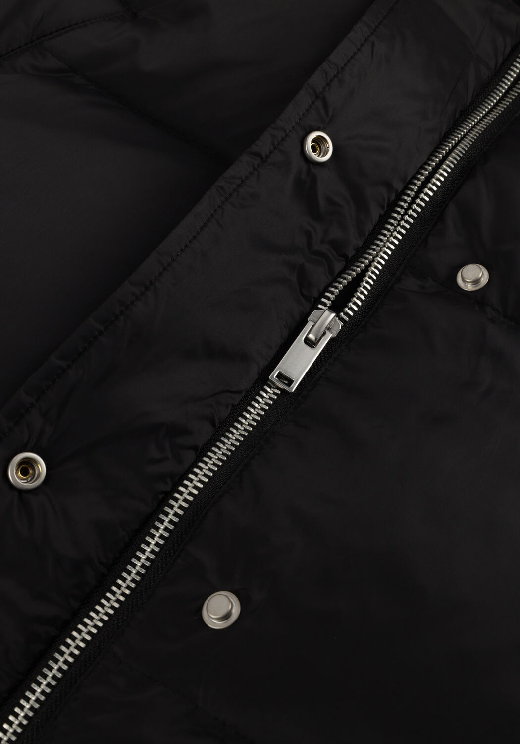 Zwarte WITHBLACK Bodywarmer WBLVANESSA PUFFER WAISTCAOT - large