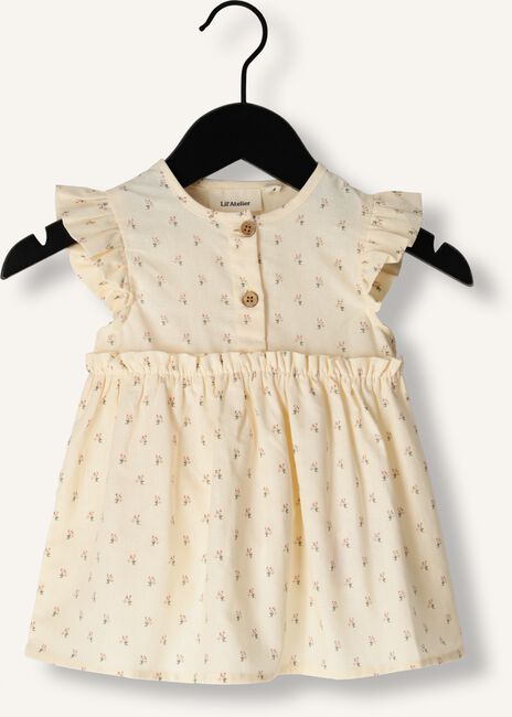 Ecru LIL' ATELIER Jurken NBFFAMAJA CAPSL DRESS Ecru LIL' ATELIER Jurken NBFFAMAJA CAPSL DRESS - large