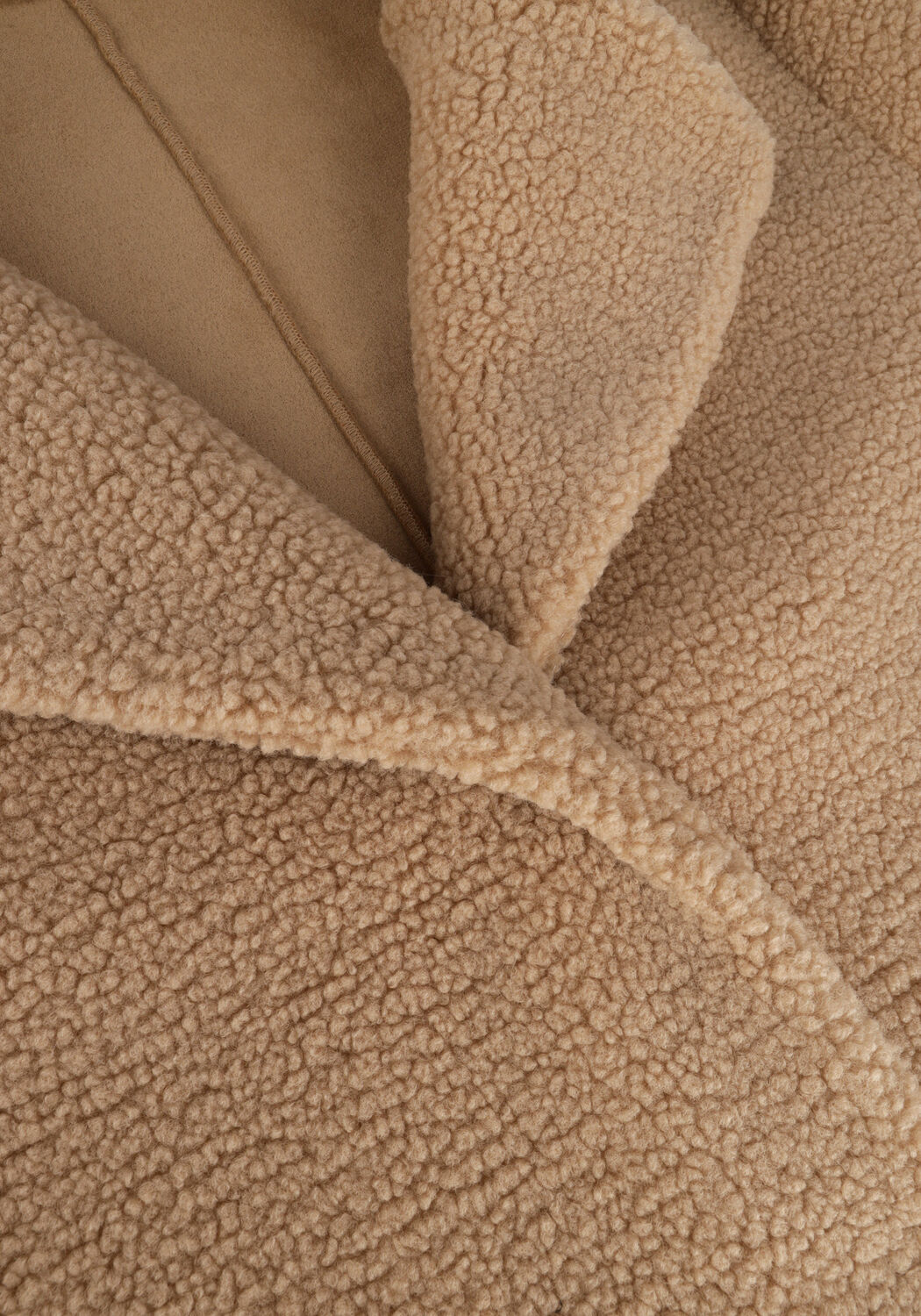 Zand KNIT-TED Teddy jas AIMEE - large