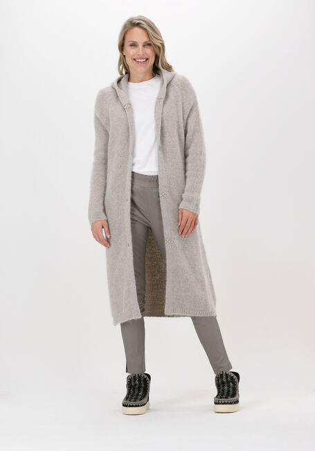 Taupe BELLAMY Vest MABEL HOODED - large