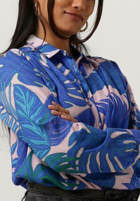 Blauwe LOLLYS LAUNDRY Blouses LARI SHIRT - large