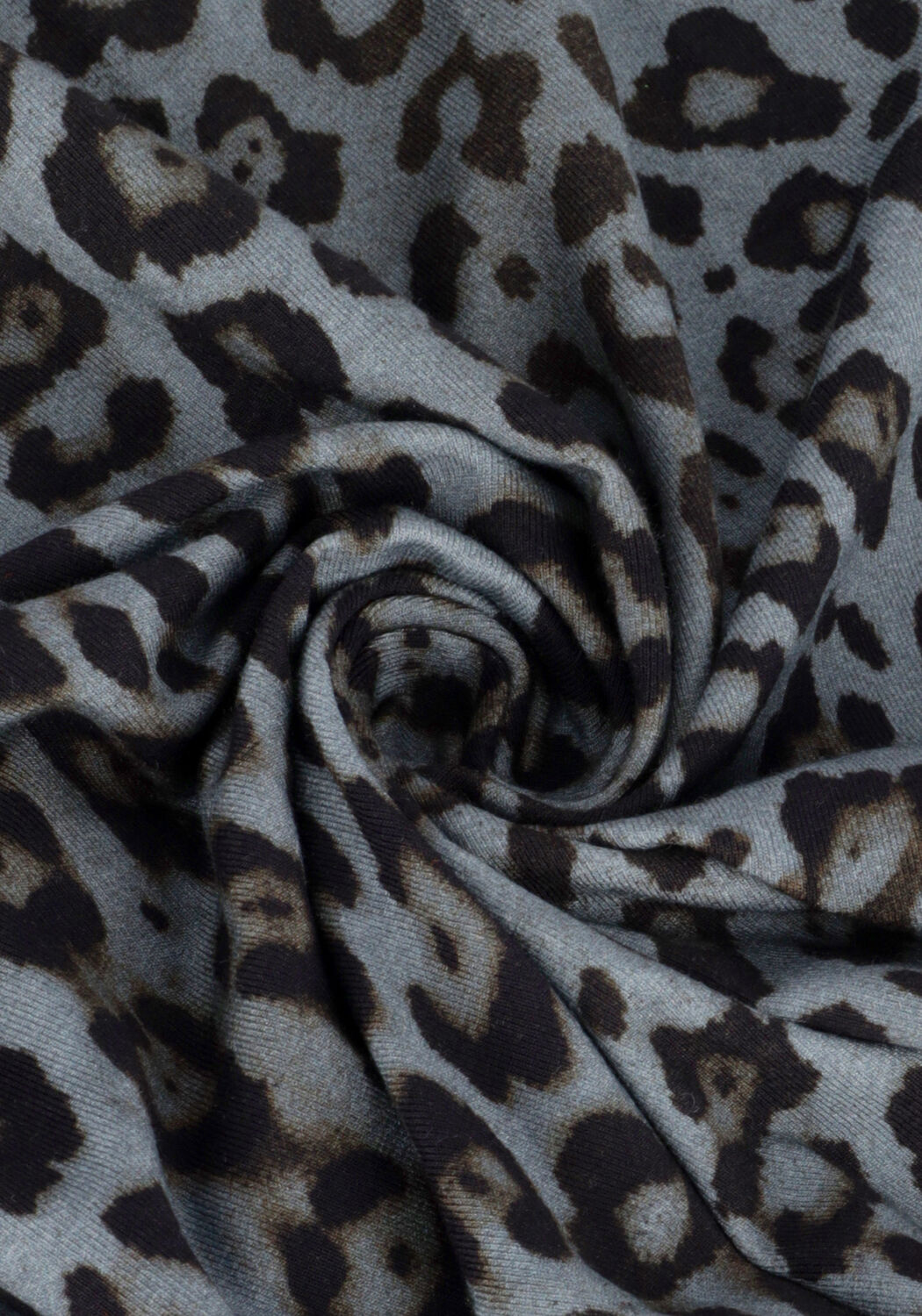 Blauwe JANSEN AMSTERDAM Midi jurk TITIA - large