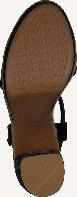 Zwarte TOMMY HILFIGER Platte sandalen TH RAFFIA HIGH HEEL Zwarte TOMMY HILFIGER Platte sandalen TH RAFFIA HIGH HEEL - large