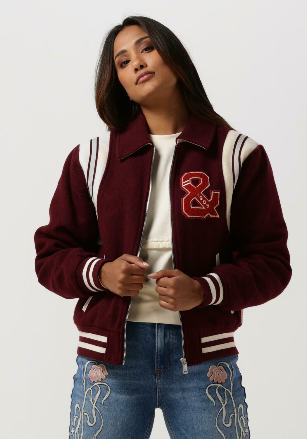 Varsity top jacket dames