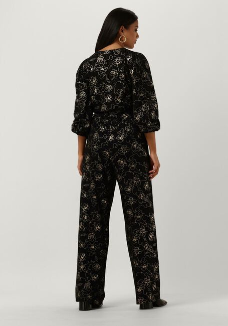 Zwarte JANSEN AMSTERDAM Jumpsuit POLLY - large