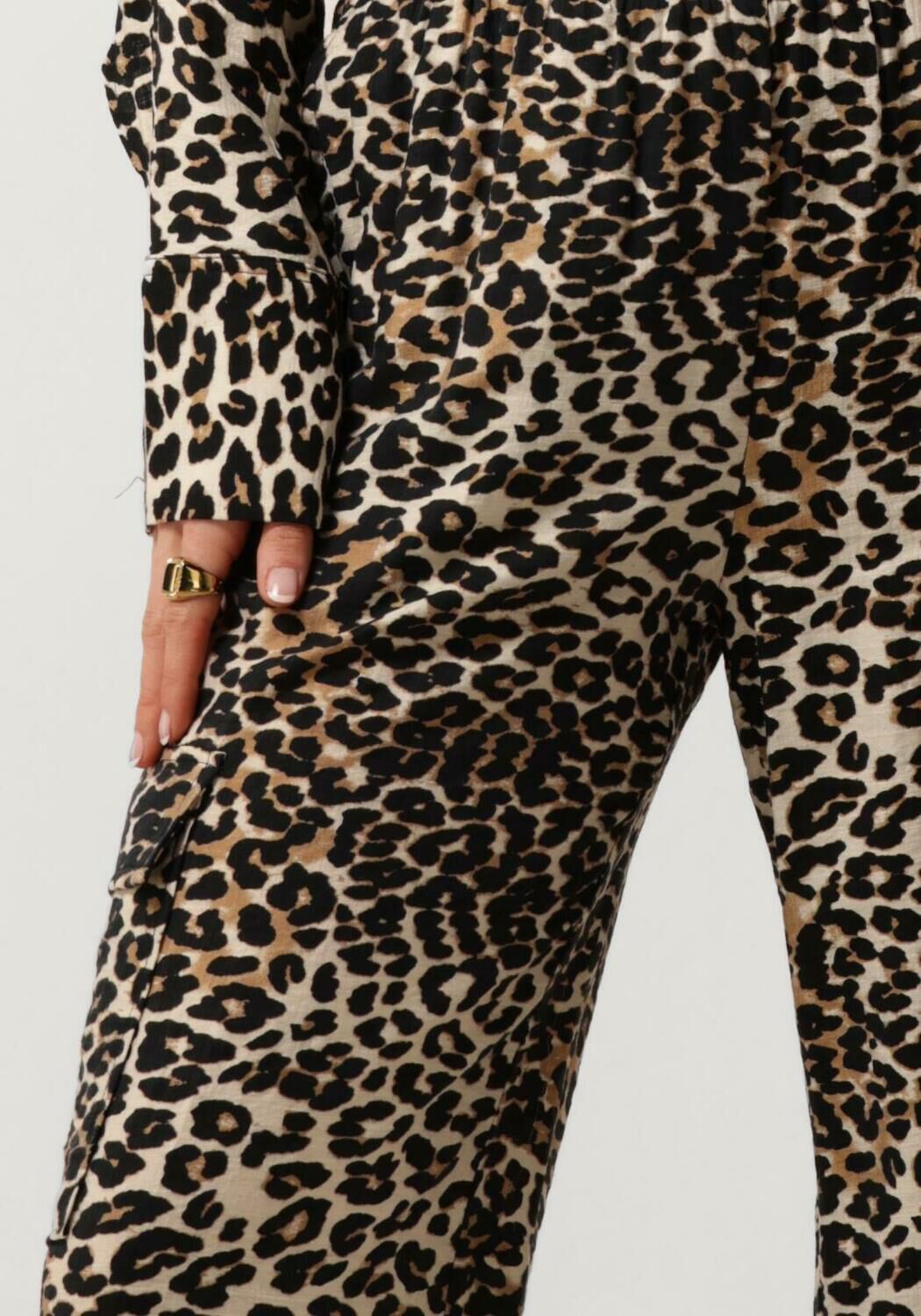 REFINED DEPARTMENT Dames Broeken Yuma Leopard