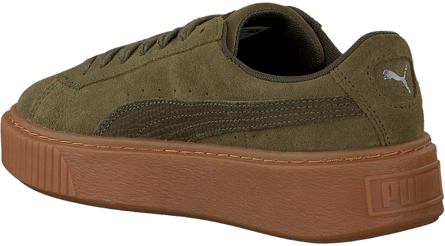 puma suede platform animal