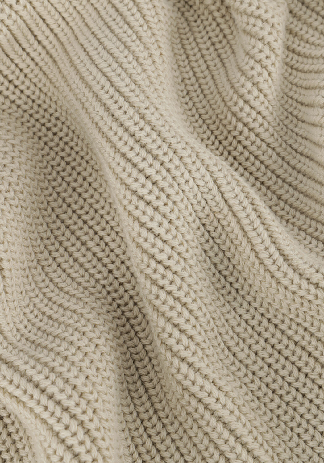 Beige CALVIN KLEIN Mini jurk CHUNKY LOOSE SWEATER DRESS - large